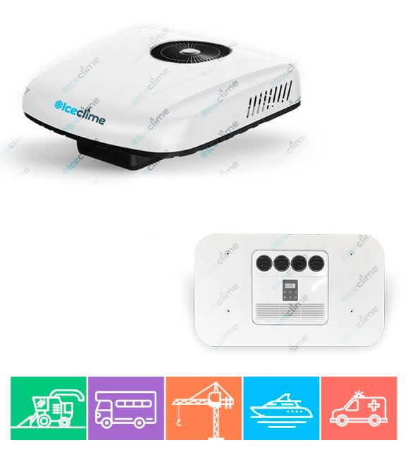 Стояночный автономный кондиционер, моноблок 12/24V