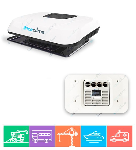 Автономний електричний кондиціонер, моноблок 12/24V